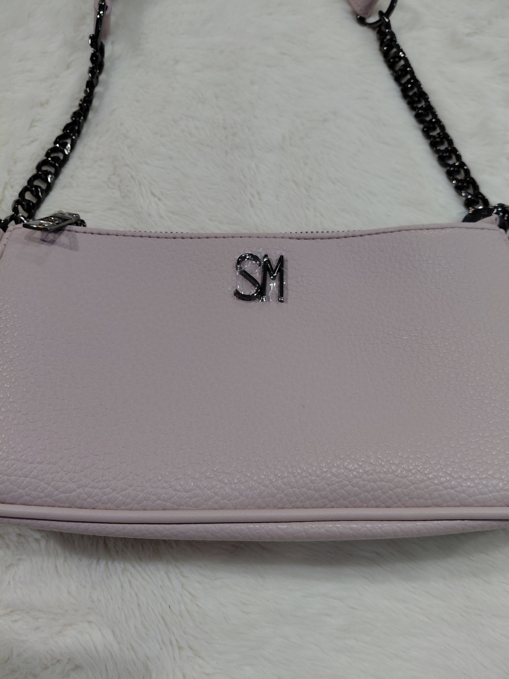 NWT Steve Madden Bhayley Pink Chain Bag